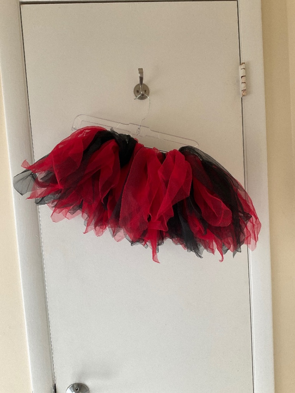Spirt Halloween Black and Red Tutu